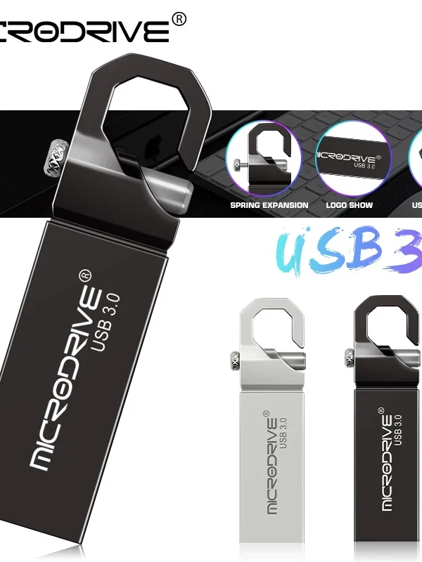 Portable USB 3.0 Waterproof Thumb Drive