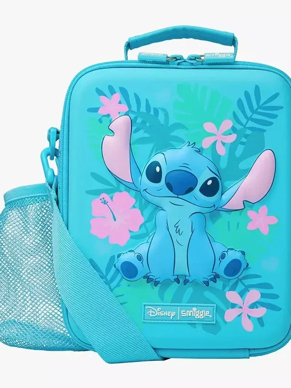 Cartoon Stitch Insulated Lunch Bag – Large-Capacity School Tote for Kids