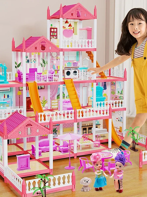 Popular Toy 3d Assembly Diy Mini Toy House Accessories