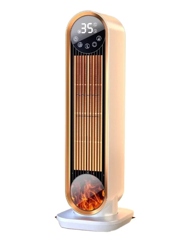 Energy-Saving Graphene Solar Heater | Smart Electric Heating Fan with Temperature Control