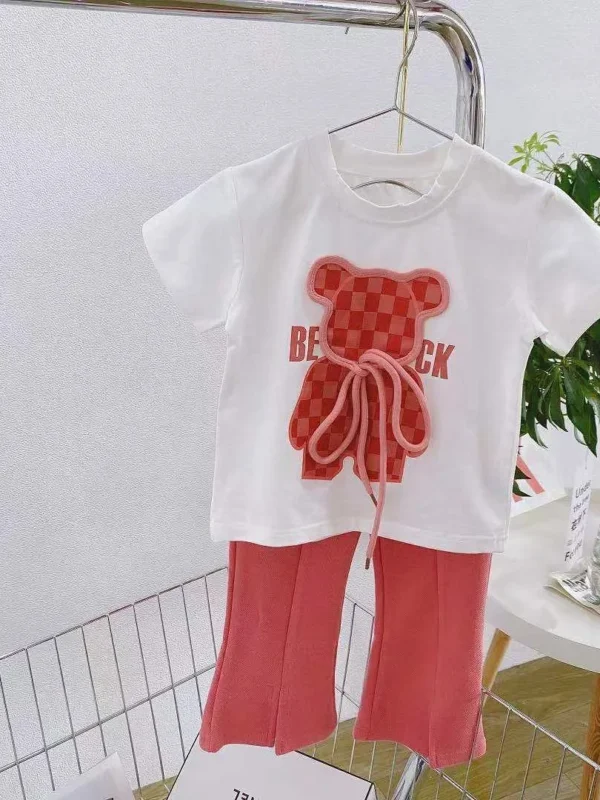 Summer Baby Girls Clothes Set Toddler
