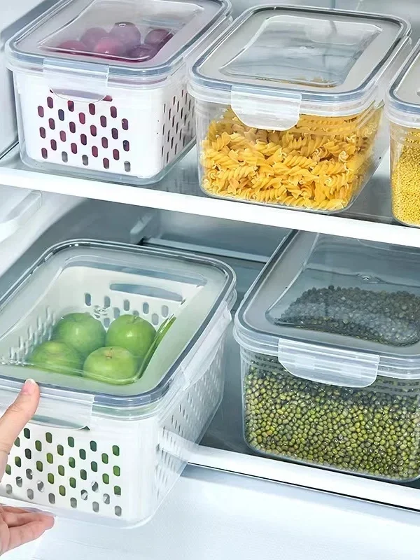 Double Layer Sealed Preservation plastic Box