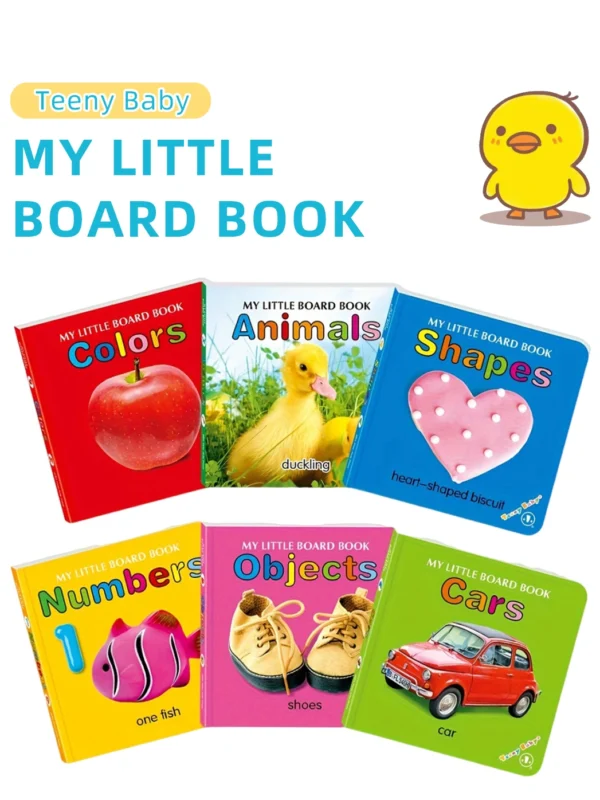 Baby Cognitive Books – Early Learning English Books for Kids (0–2 Years)