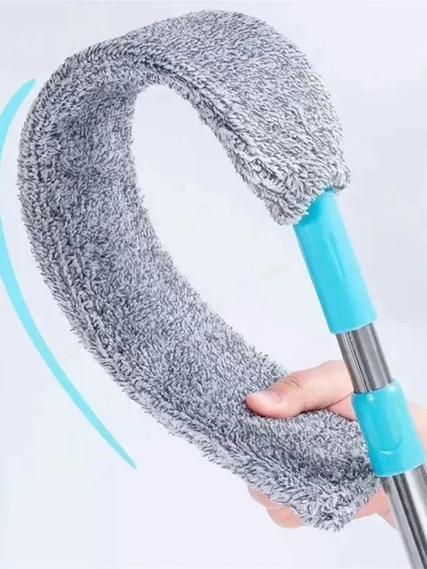 Telescopic Microfiber Blind Duster – Long Handle Brush for Home Cleaning, Easy to Use & Install