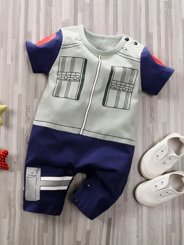 Anime Cotton Soft Summer Baby Jumpsuit