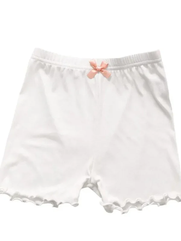 Girls Summer Modal Safety Shorts – Lightweight, Anti-See-Through Underwear for Kids