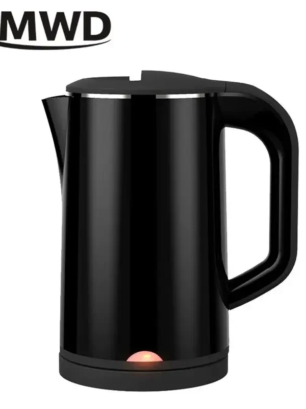DMWD 1.8L Electric Kettle – 1500W Stainless Steel Water Boiler with Auto Shut-Off (220V)