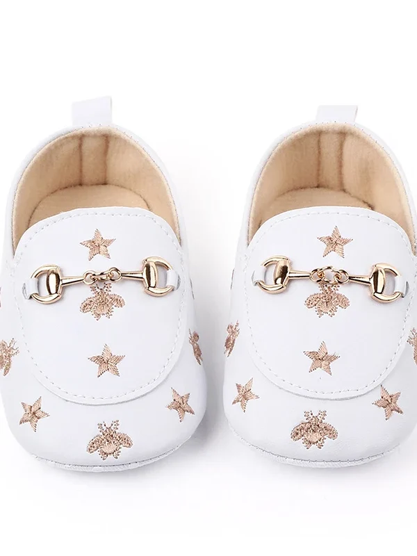 Infant Moccasin Walking Shoes – Soft First Walker Loafers for Baby Boys & Girls
