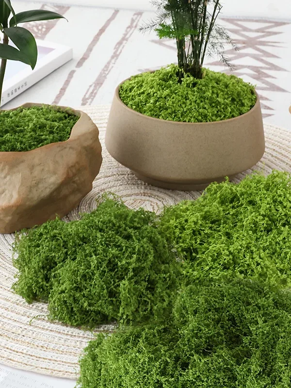 Green Fake Moss DIY Crafts Grass Landscape