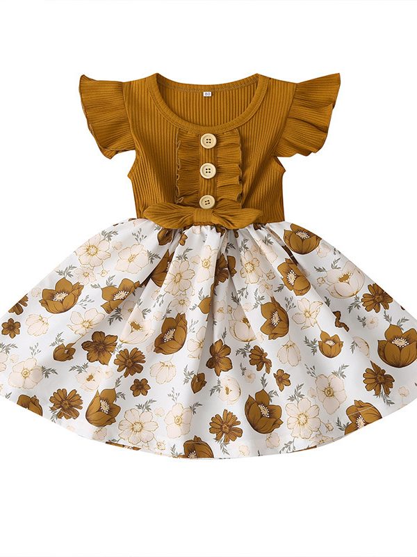 Toddler Kids Baby Girls Clothes Summer Girls Dress