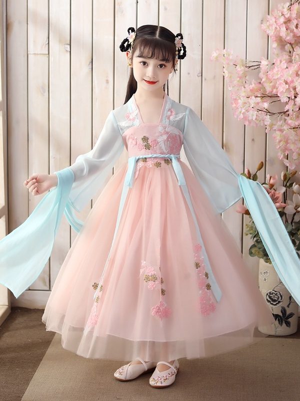 Super fairy girl hanfu skirt
