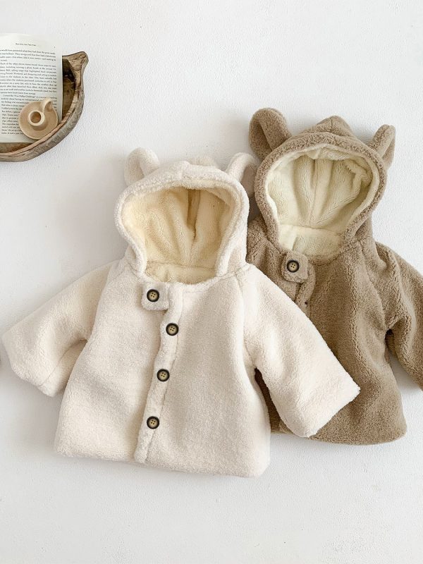 Infant Child Cloak Winter Hooded