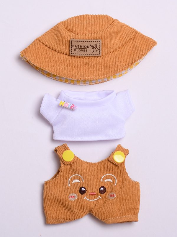 Pendant Cartoon Suspender Pants Hat Doll Clothes
