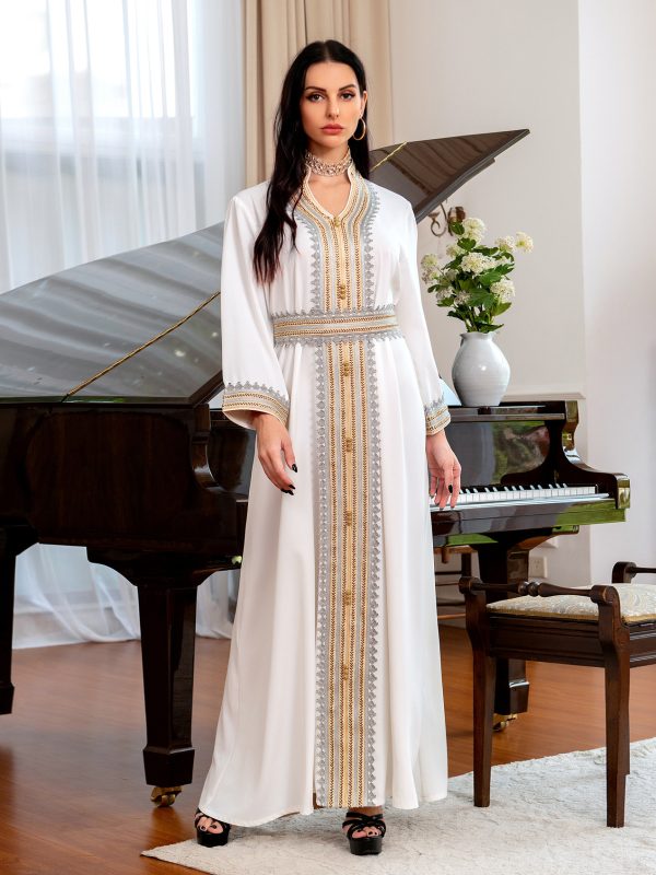 Women's Party Robes Muslim Evening Dresses
