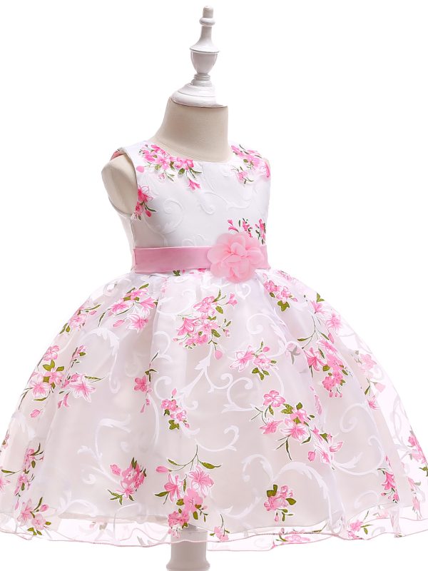 Gauze Flower Girl Wedding Dress Girl evening dress