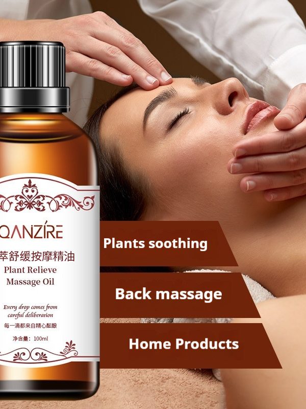 Body Massage Whole Body Essential Oil Ginger Argy Wormwood Beauty Salon Scraping Massage Oil Push Back