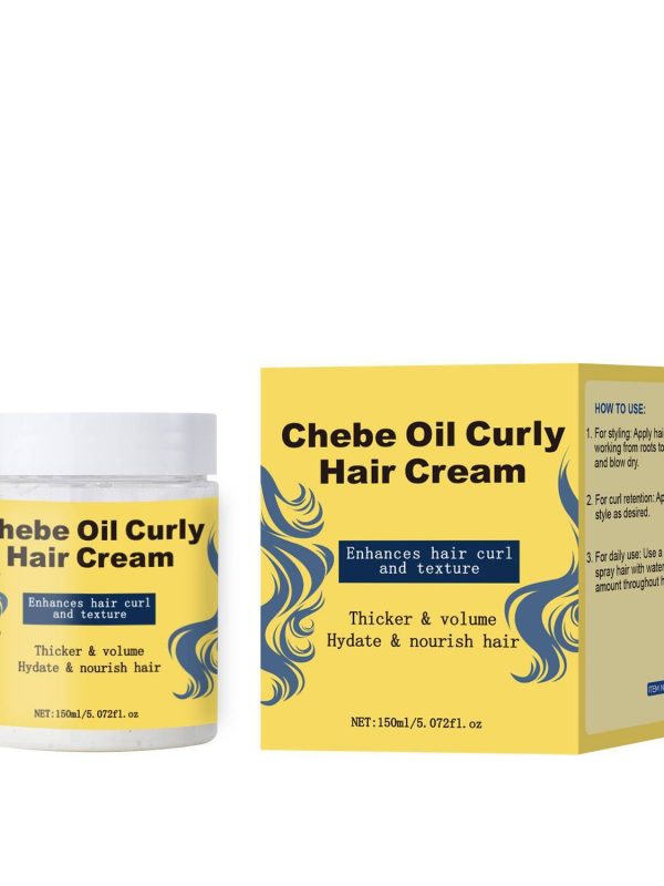 Curly Hair Double Eyelid Cream Fluffy Hair Care