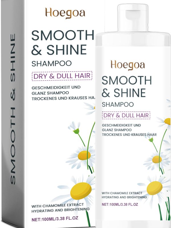 Chamomile hair care and moisturizing shampoo