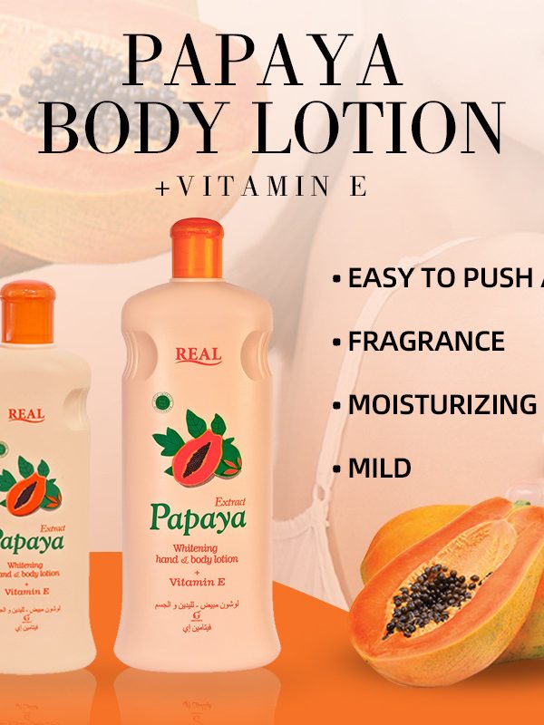 Moisturizing And Long-lasting Fragrance Retaining Papaya Body Lotion