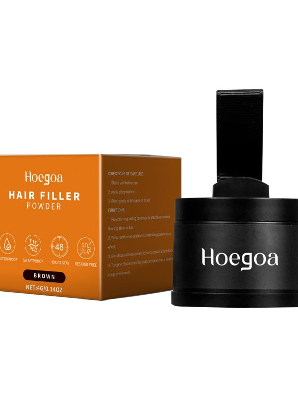 Brown Hairline Powder Gentle Filling Hair Care Disposable Fluffy Create Natural Plump Hairstyle