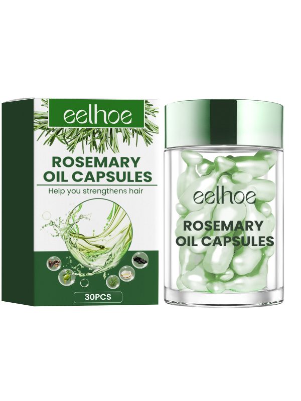 Rosemary Hair Care Capsules Nourish Hair Roots And Prevent Hair Loss