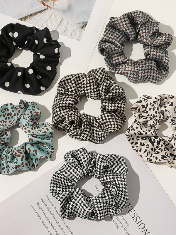 Large Intestine Circle Satin Rope Hair Accessory