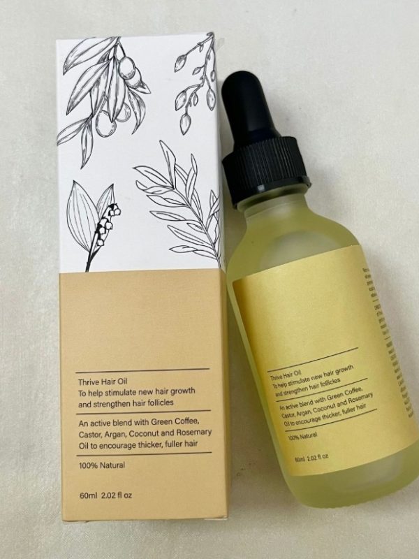 زيت عطري مرطب ومصلح للشعر الرقيق والناعم