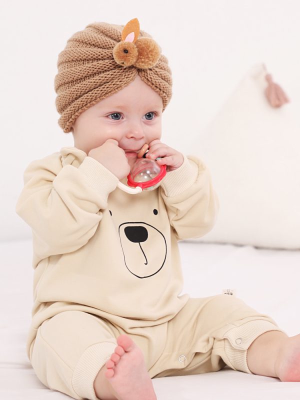 Children Wool Knitted Hat Autumn And Winter