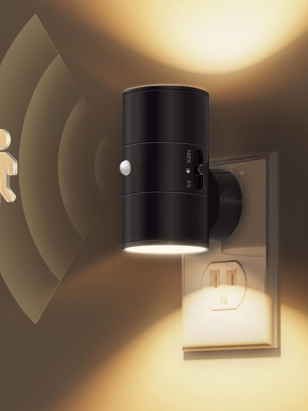 Light Control 2-in-1 Sensor Plug LED Ambient Light