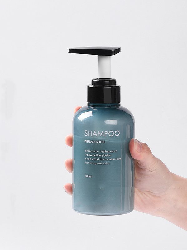 Large Capacity 500ML Press Lotion Bottle Shampoo Body Wash
