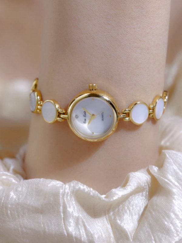 Vintage Bracelet With Aurora-like Natural Shell Waterproof