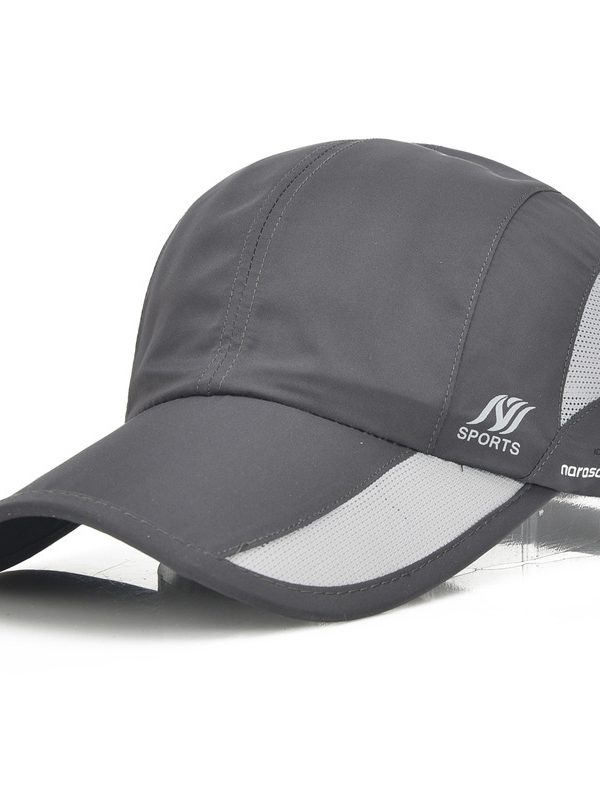 Sports and leisure waterproof mesh cap