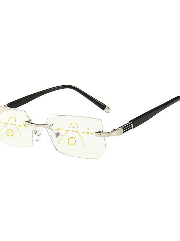 Trendy Diamond Cut Edge Progressive Presbyopic Glasses