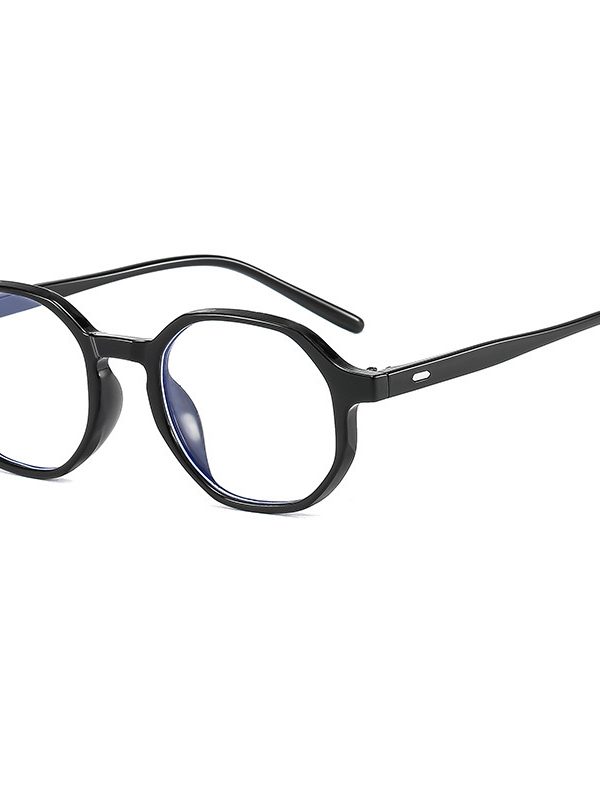 Custom Logo Plastic Optical Glasses Polygon Eyeglasses Frames For Men And Women