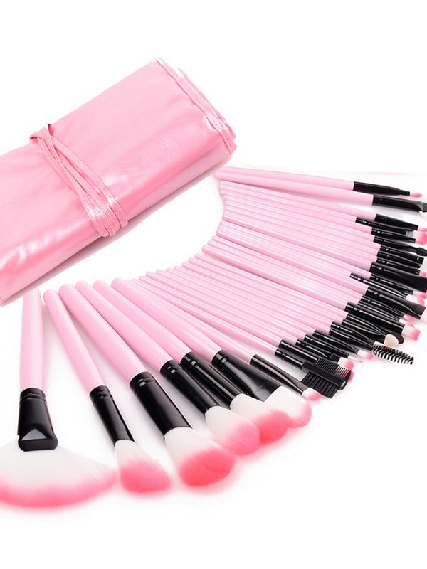 Makeup brush bag