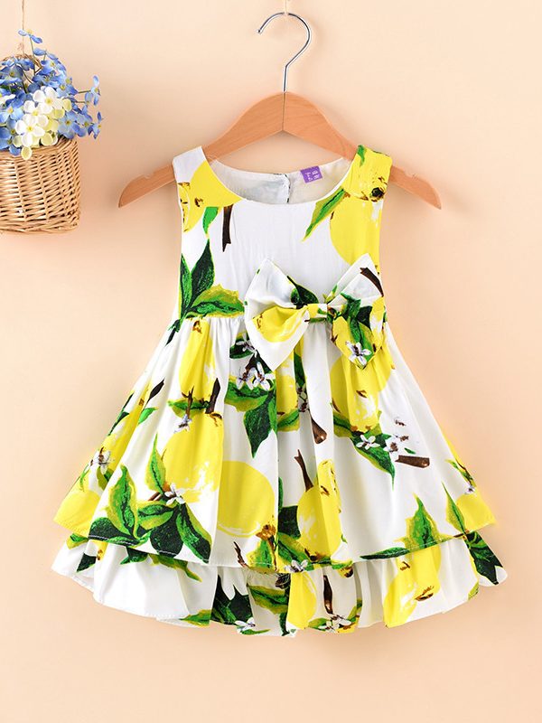 Direct Selling Summer Children's Wear, Sleeveless Sleeveless Princess Skirt, European And American Girl Dress, Foreign Trade Children's Skirt