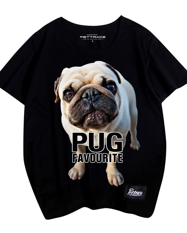 Pug short sleeve T-shirt