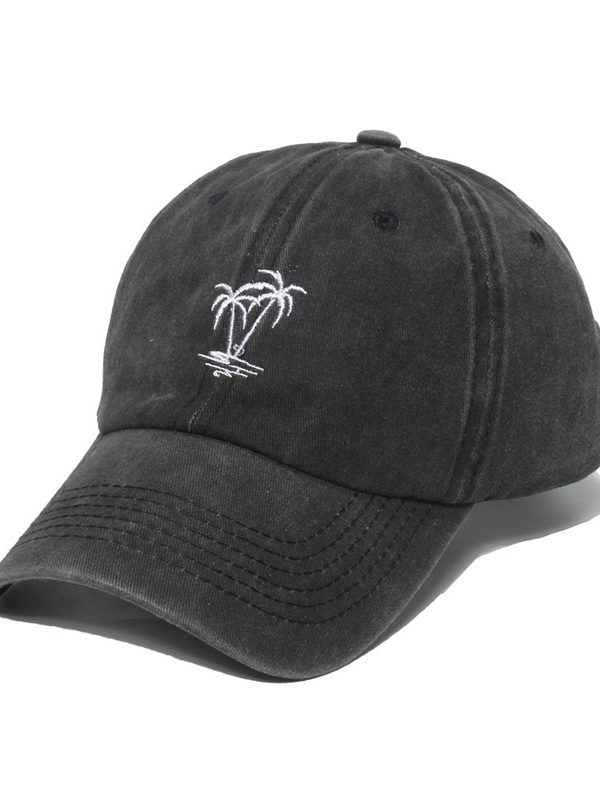 Distressed Cowboy Sun Coconut Tree Hat
