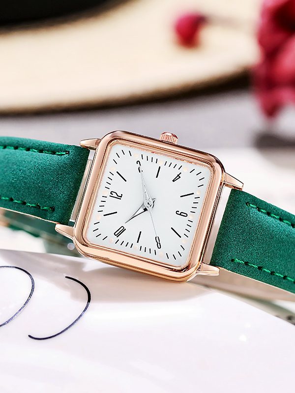 Women's Quartz Watch Luminous Small Square Digital