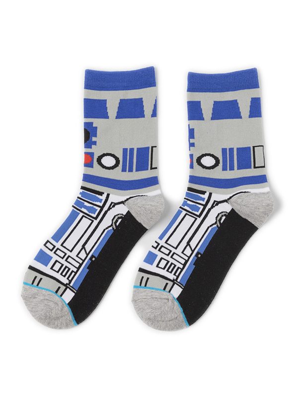 Mid-calf Socks Star Personality Flat Sock