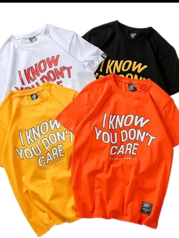 Hip-hop style Harajuku bf wind short-sleeved T-shirt