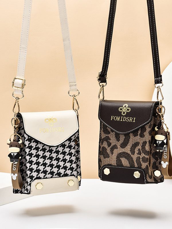Mobile Phone Bag Height Textured One-shoulder Bag