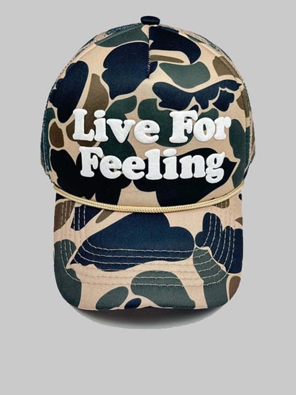 Live For Feeling Original American Kaki Camouflage Hat