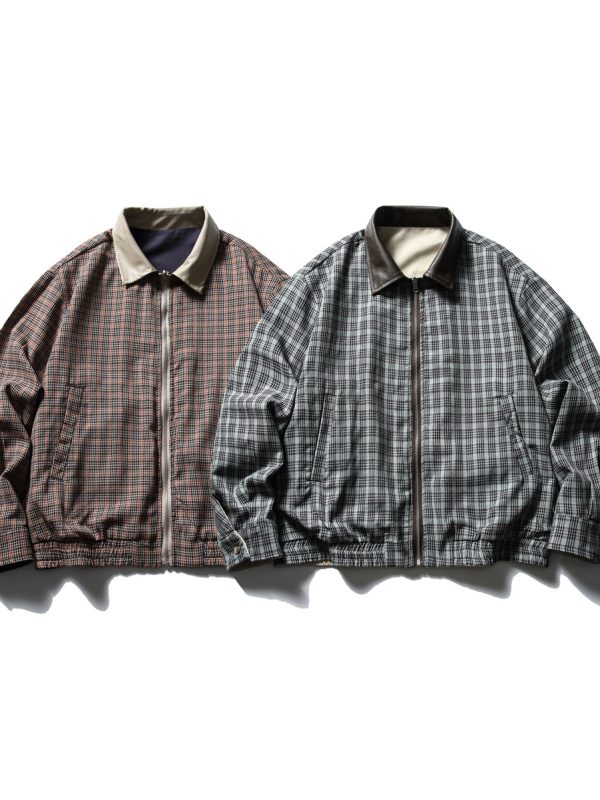 Fashion Men's Business Shirt Harrington Jacket
