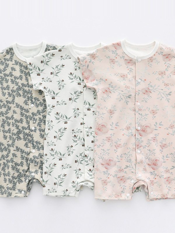 Baby Thin Clothes Short Sleeve Baby Jumpsuits