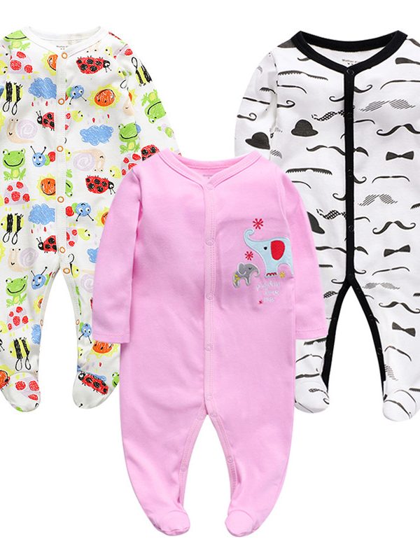 Cotton one-piece clothes baby clothes