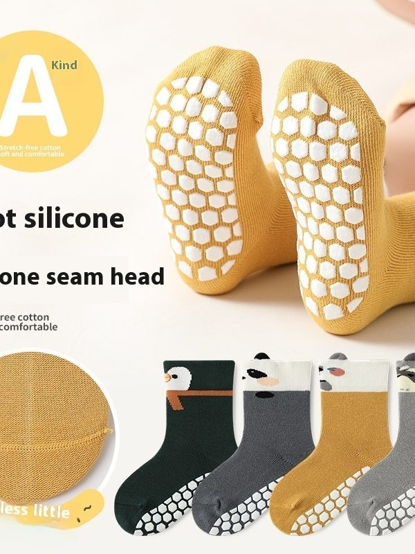 Indoor And Outdoor Children Non-slip Floor Socks Cartoon