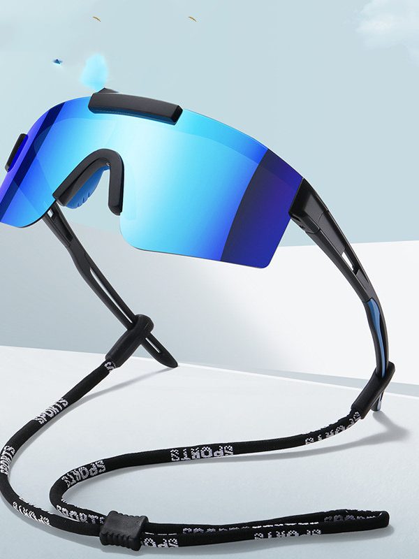 Trendy Large Frame Outdoor Cycling Sunglasses