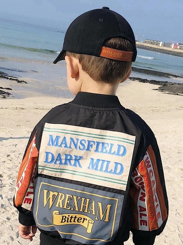 Boys Coat Children's PU Jacket Fashion Kid Outwear Casual Motorcycle Jacket Leather Kids Coat Black