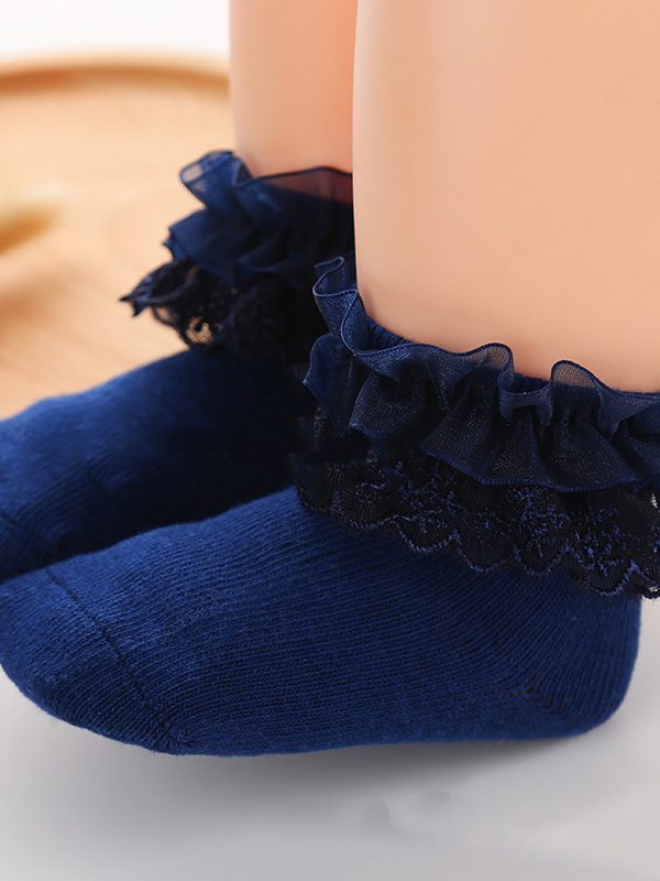 Lace Princess Girls Socks Spring Autumn Baby Socks